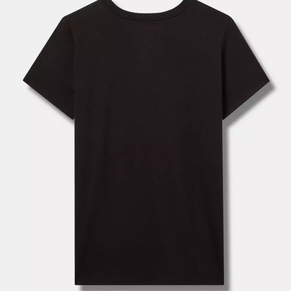 Torrid T-Shirt 1X Rainbow Brite "Woke Up Magical" Black Crew Classic Fit Tee Top - Picture 3 of 3